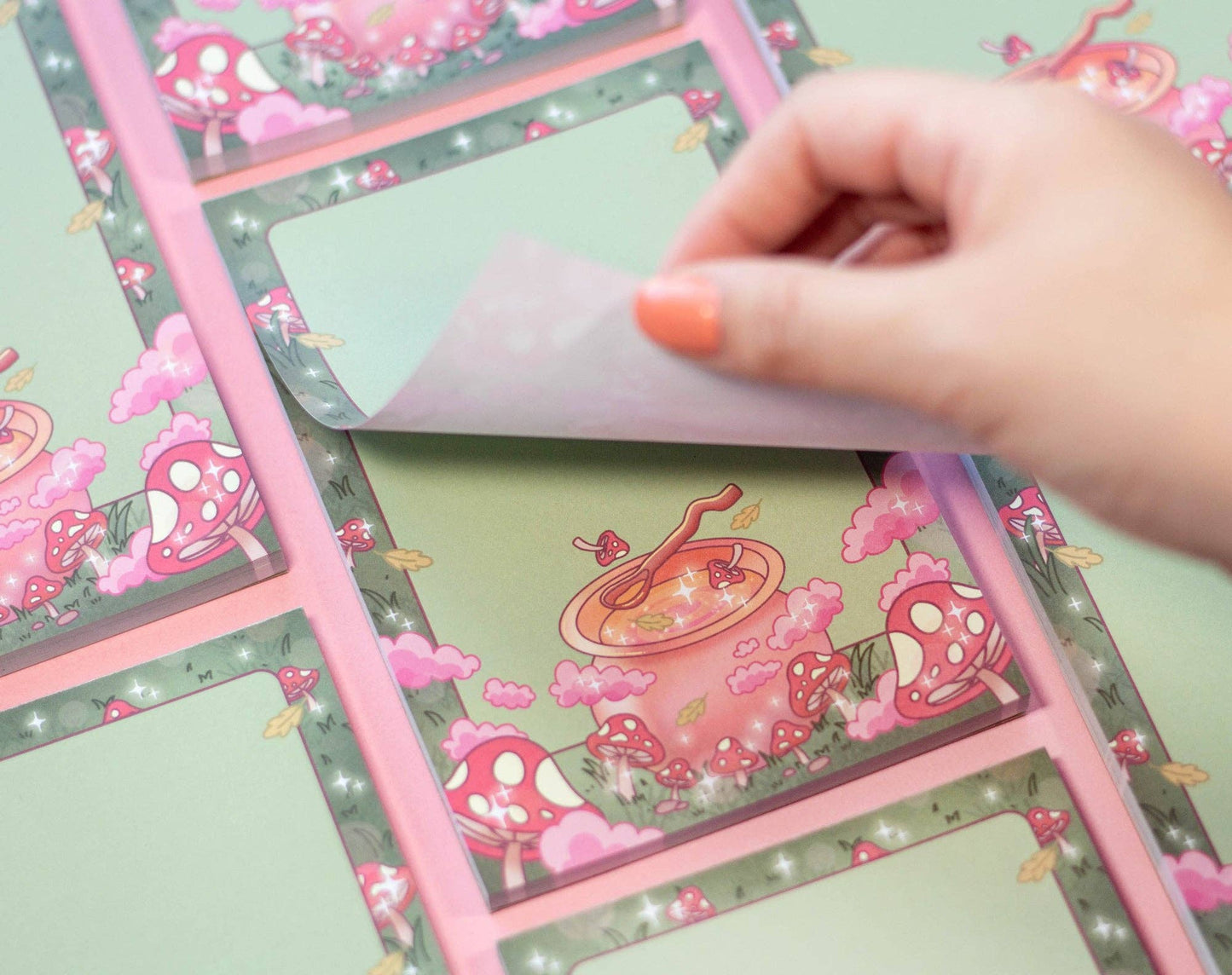 Mushroom Cauldron Notepad