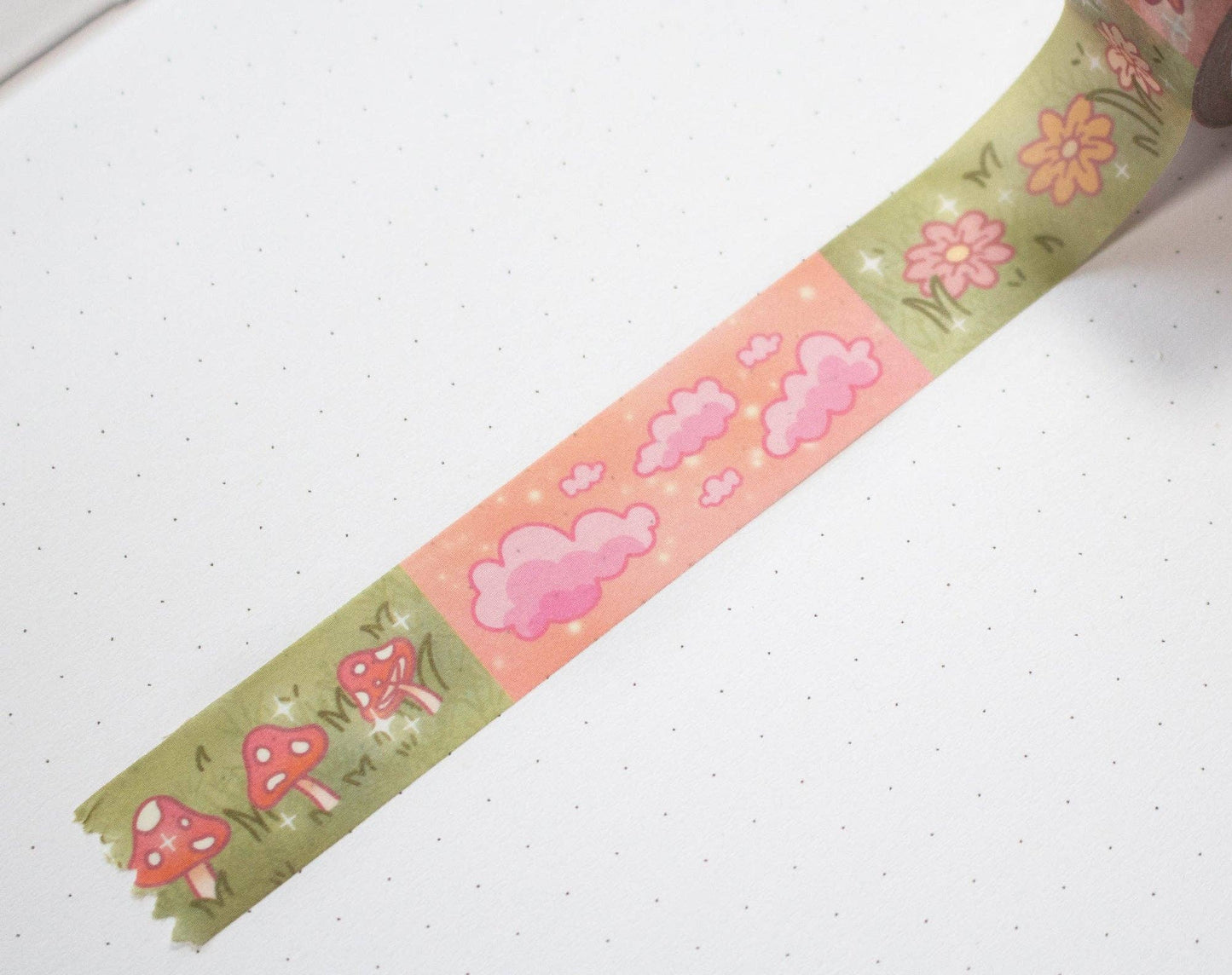 Mushroom Cottagecore Washi Tape