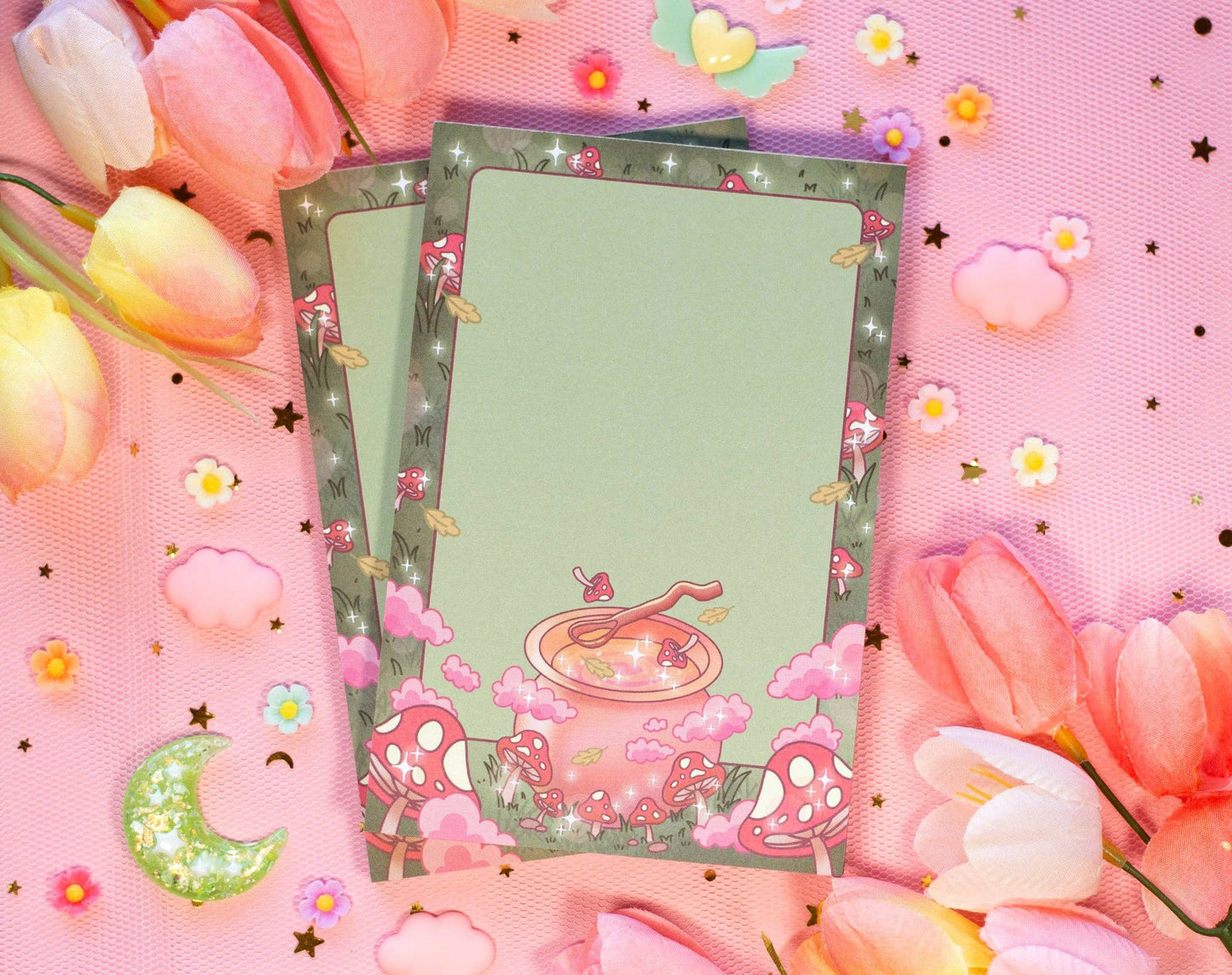 Mushroom Cauldron Notepad